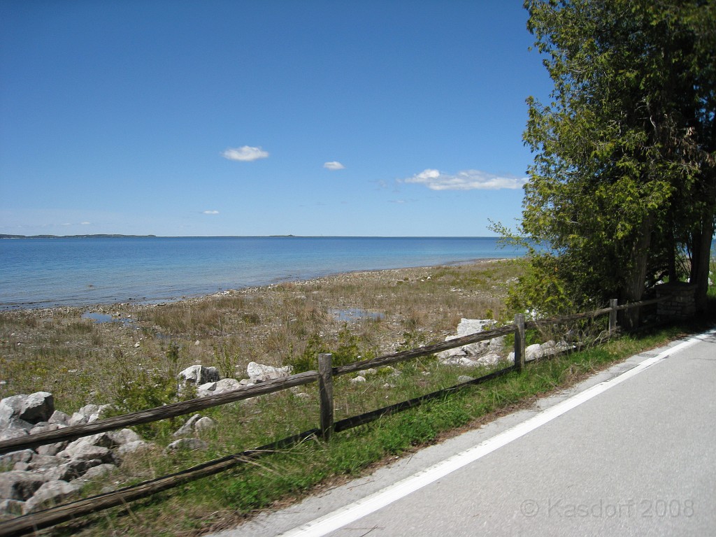 Mackinaw Island Area May 2008 0577.jpg - May 24 2008 a trip to Mackinac City for a 5 M race and a visit to Mackinac Island. A day to the UP, Paradise, Whitefish Point and Tahquamen Falls. This was followed by trips to Petoskey and Charlevoix.